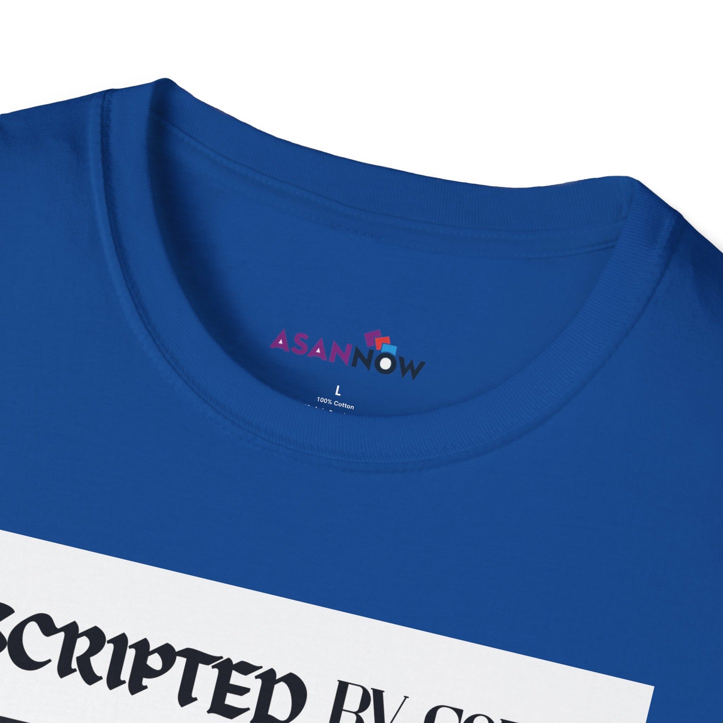 SCRIPTED BY GOD - Unisex Softstyle T-Shirt