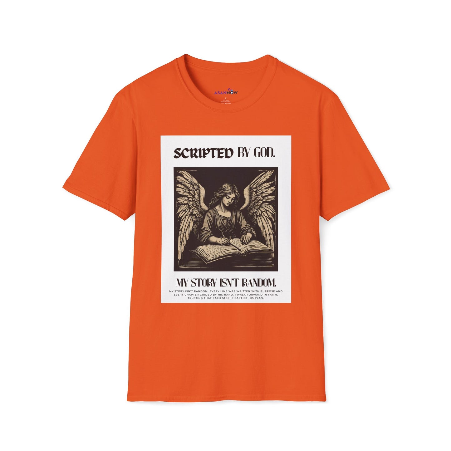 SCRIPTED BY GOD - Unisex Softstyle T-Shirt