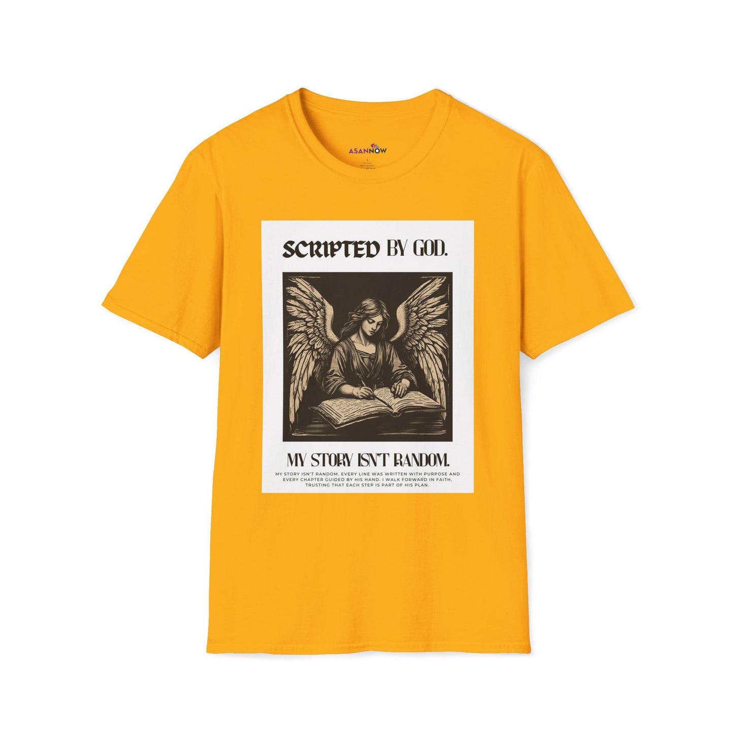 SCRIPTED BY GOD - Unisex Softstyle T-Shirt