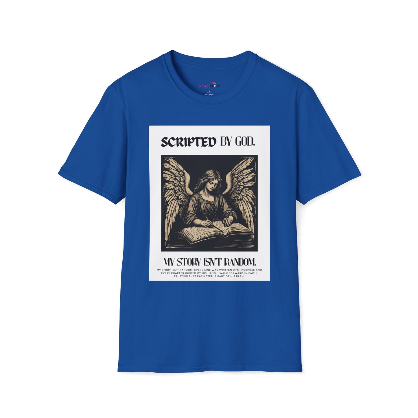 SCRIPTED BY GOD - Unisex Softstyle T-Shirt