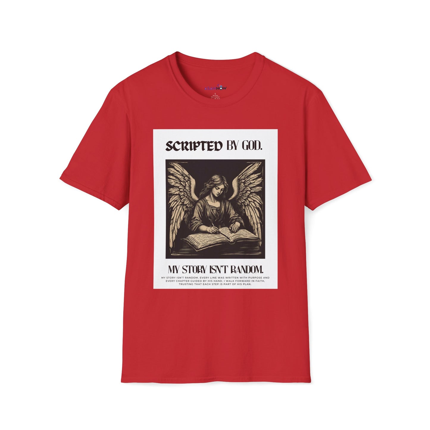 SCRIPTED BY GOD - Unisex Softstyle T-Shirt