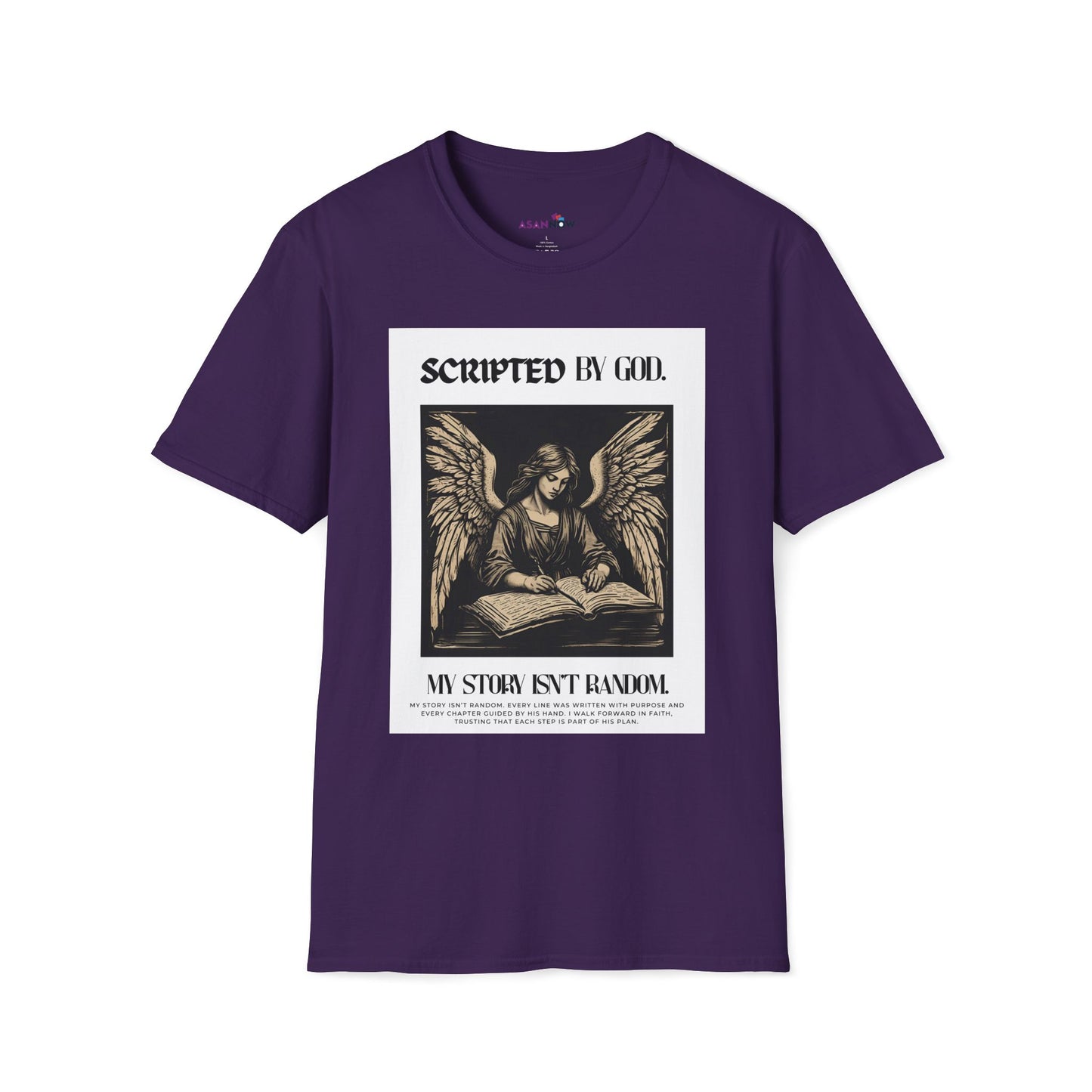 SCRIPTED BY GOD - Unisex Softstyle T-Shirt