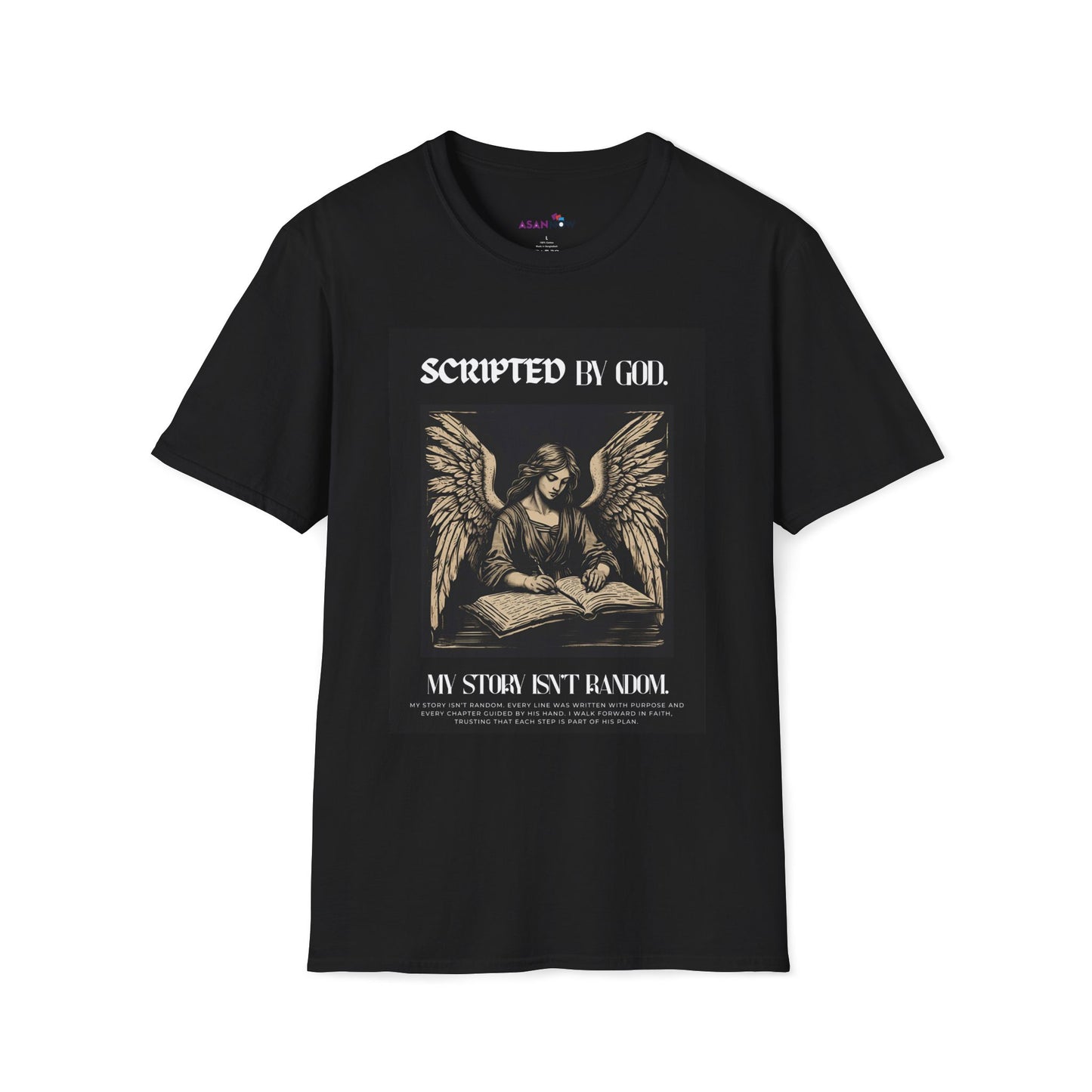SCRIPTED BY GOD - Unisex Softstyle T-Shirt