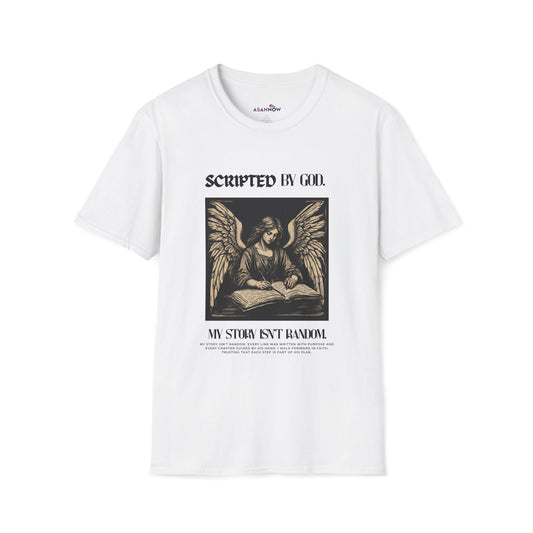 SCRIPTED BY GOD - Unisex Softstyle T-Shirt